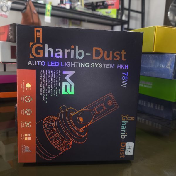 هدلایت Gharib Dust M8 78W | نورقدرتمند و نصب آسان بامصرف انرژی بهینه